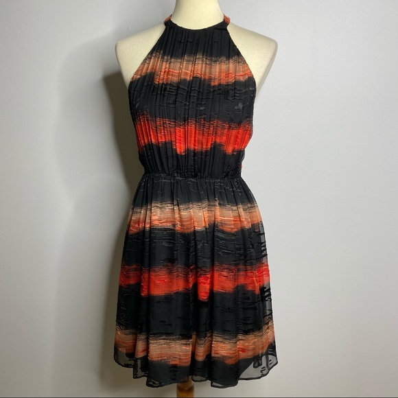 Alice + Olivia Dresses & Skirts - Alice + Olivia NWT red black halter a line dress